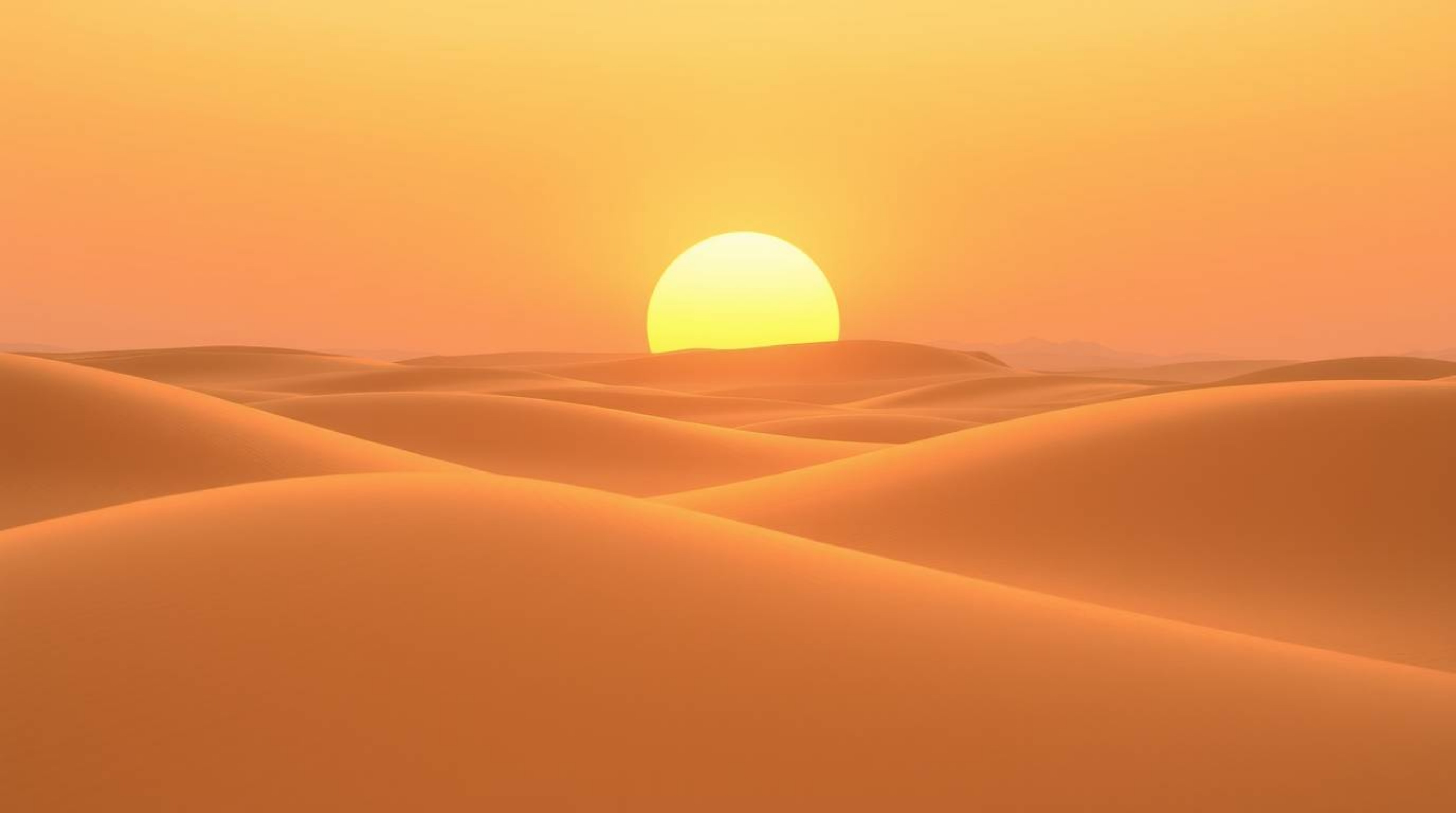 Capture the adorable charm of a sunset scene featuring golden dunes bathed in soft, pastel lighting. This image evokes a feel