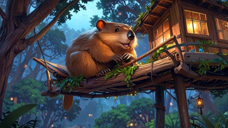 In a beautifully crafted scene that merges the heartwarming storytelling of Pixar with the expressive style of anime, a kind