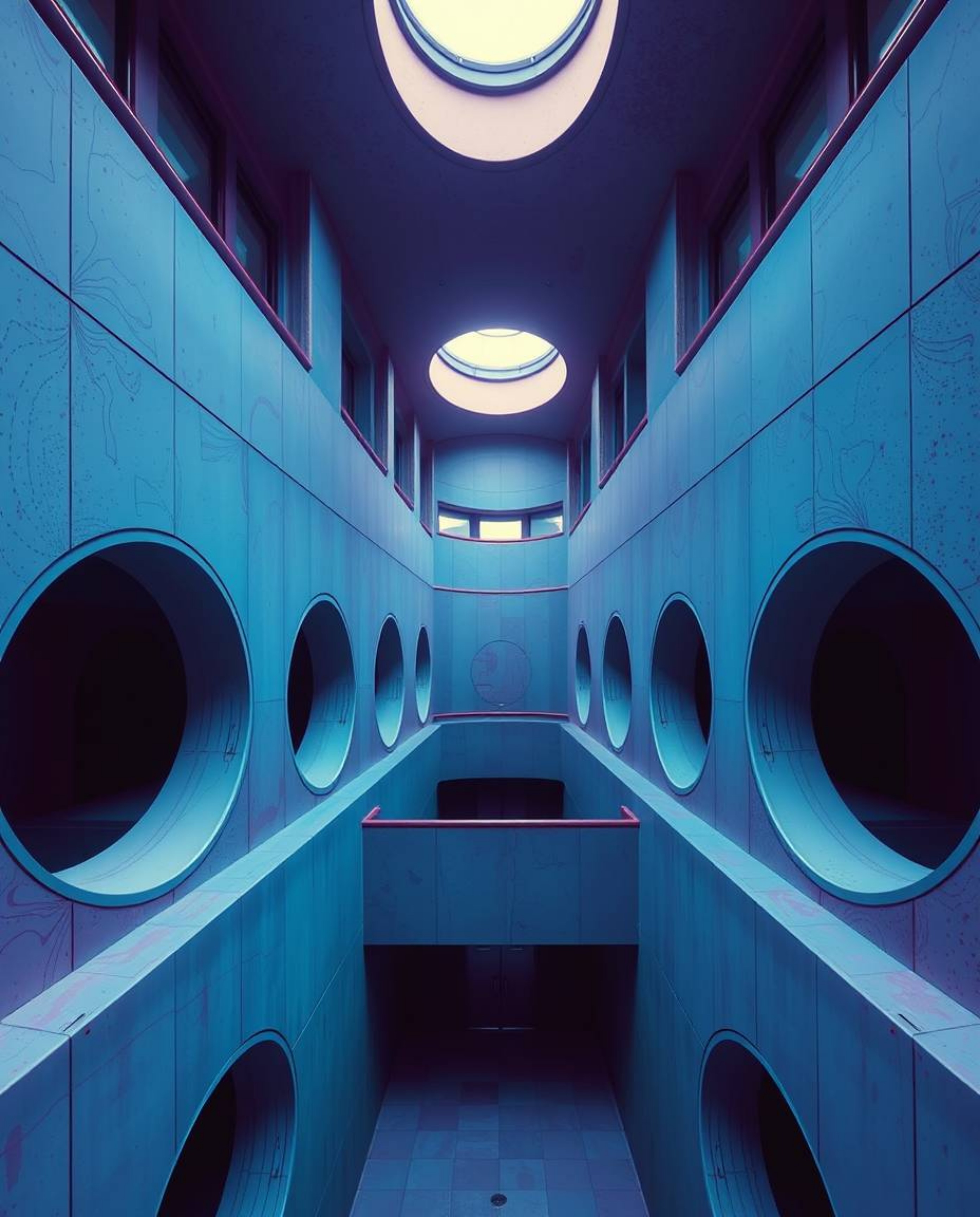 Discover stunning architectural photography in the Bauhaus style.  These images feature epic scenes with precise, minimalist 