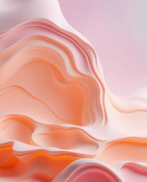 Discover breathtaking surreal 3D art featuring fluid shapes resembling melted glass.  This hyperrealistic, sci-fi environment