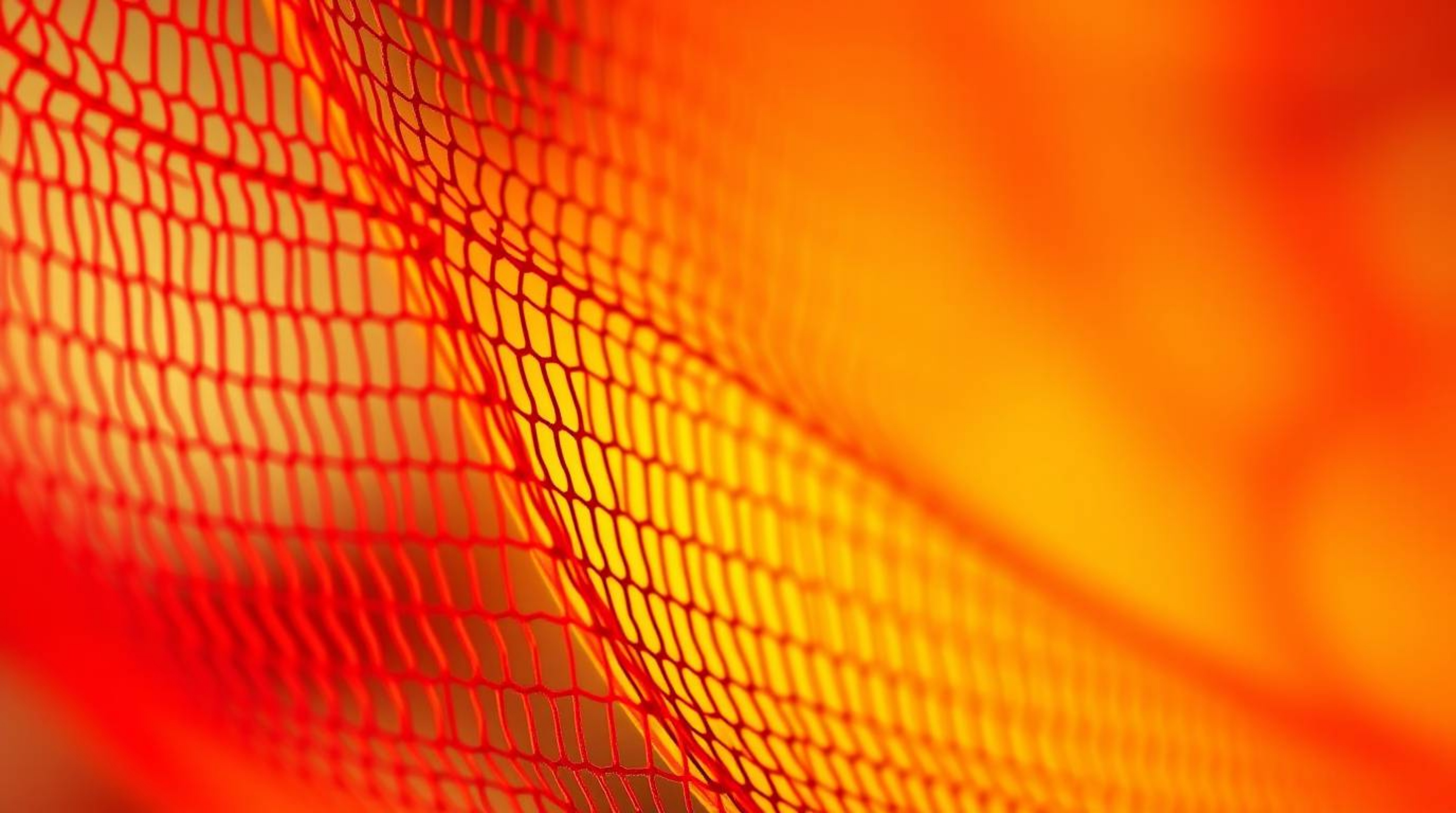 Explore a warm and extreme macro close-up of an abstract poster design featuring a captivating gradient mesh pattern. The des
