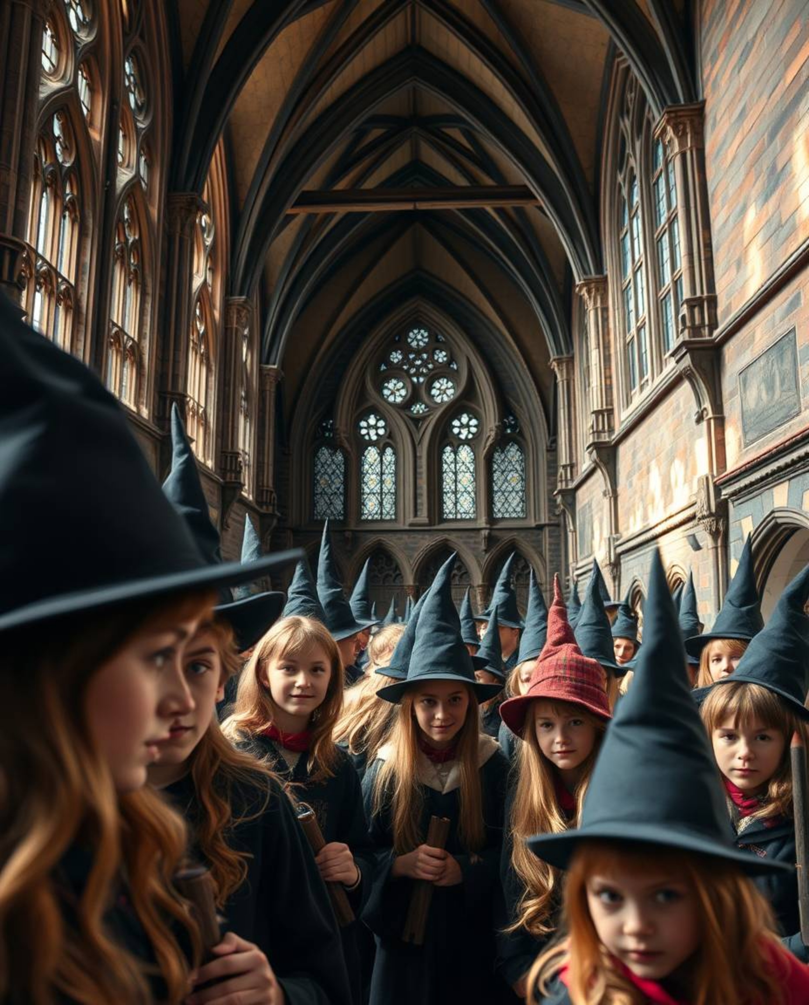 Explore the enchanting world of a magical school through stunning photography. This series captures the intricate architectur
