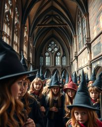 Explore the enchanting world of a magical school through stunning photography. This series captures the intricate architectur