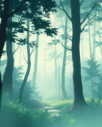 A captivating isekai-inspired illustration featuring a soft cinematic haze, soft focus, and expressive composition.  Subtly i