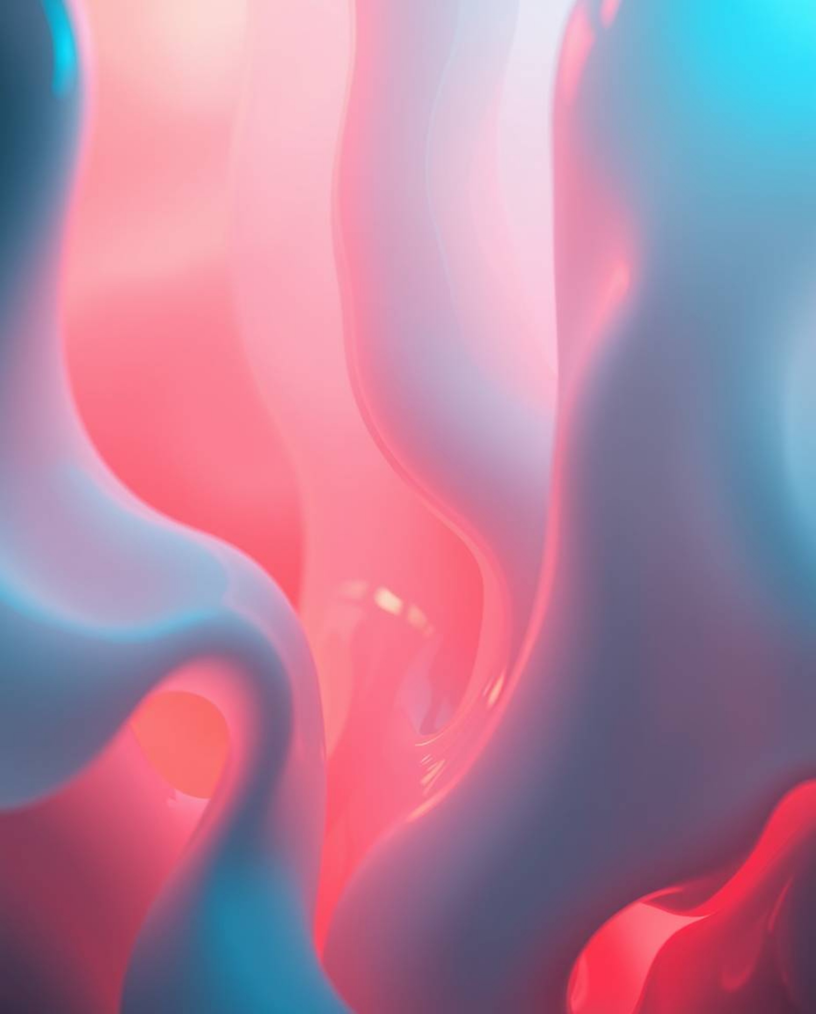 Explore the captivating world of abstract 3D liquid forms in extreme macro close-ups.  Experience the tension created by inte