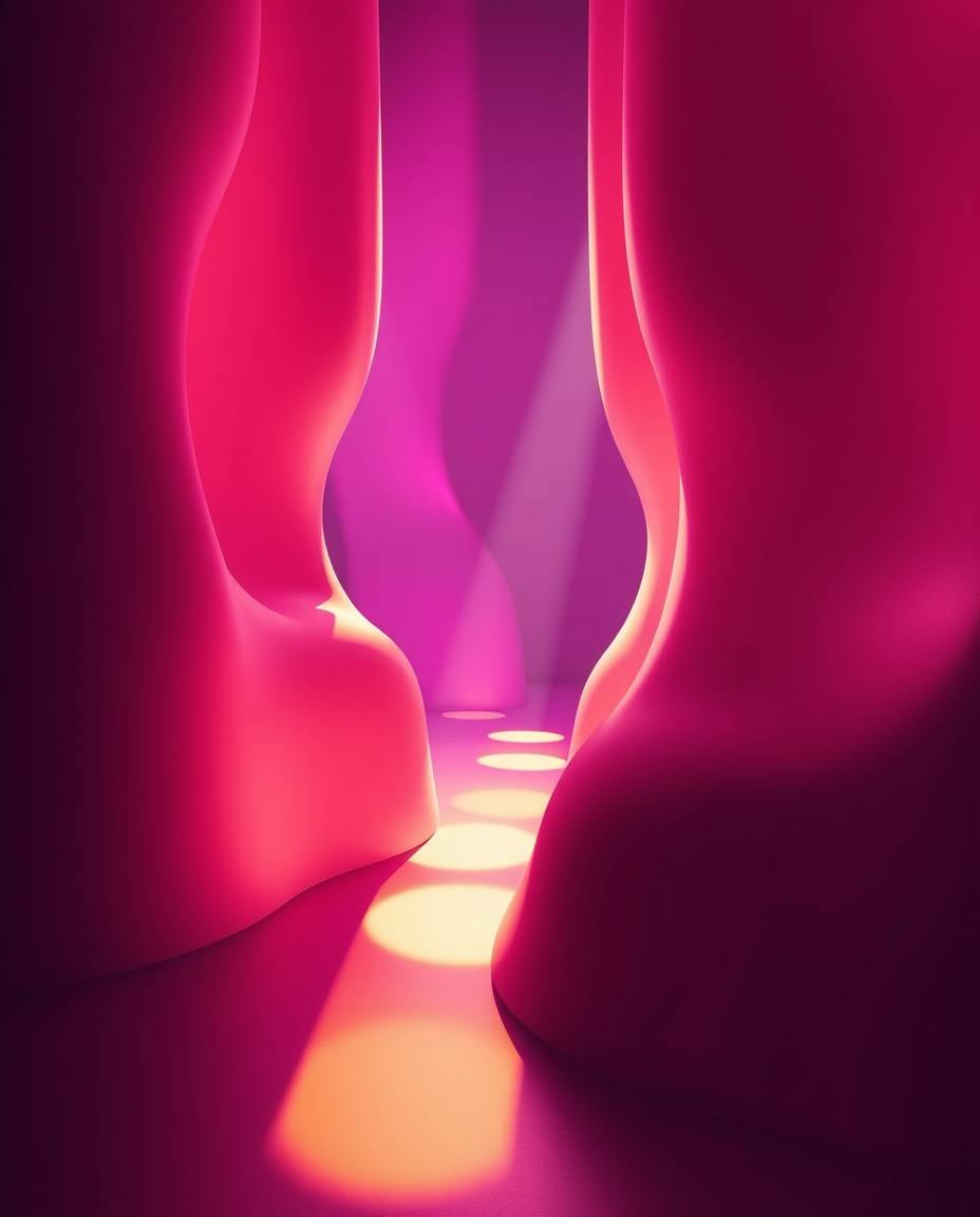 Explore a mesmerizing collection of 3D shapes rendered with intense, dramatic lighting.  Each piece features smooth gradient 