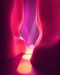 Explore a mesmerizing collection of 3D shapes rendered with intense, dramatic lighting.  Each piece features smooth gradient 