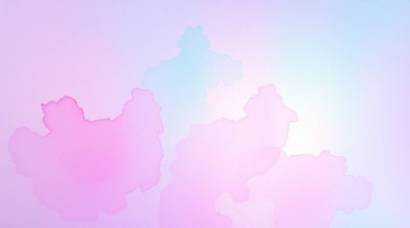 Explore the captivating beauty of a delicate watercolor painting showcasing an iridescent gradient texture on a metallic surf