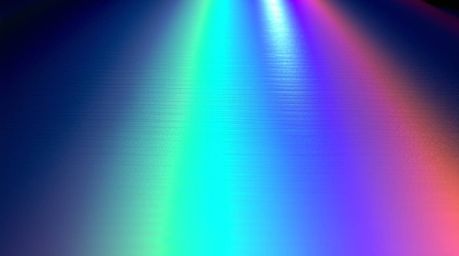Experience the captivating beauty of creative light art. This low-angle shot showcases a smooth gradient transition across an