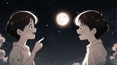 Discover a heartwarming, Pixar-style anime that brings to life the magical friendship between a young kid and the moon. In th