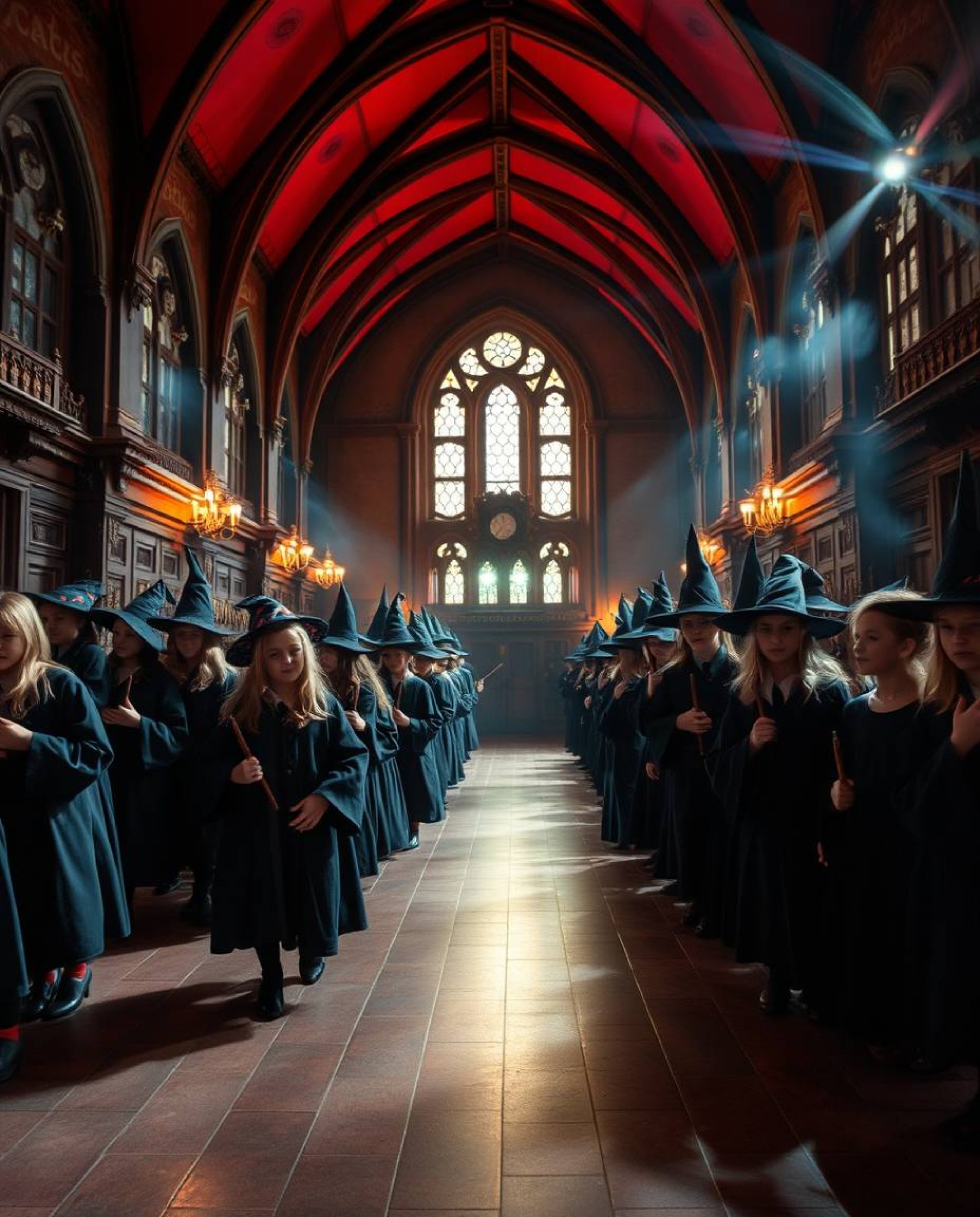 Discover breathtaking fine art photographs depicting a magical school brimming with young wizards.  These images, in rich bur