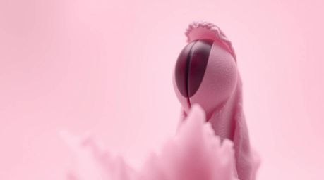 Explore the captivating world of extreme macro close-up photography infused with surreal infrared tones. Abstract gradient ba
