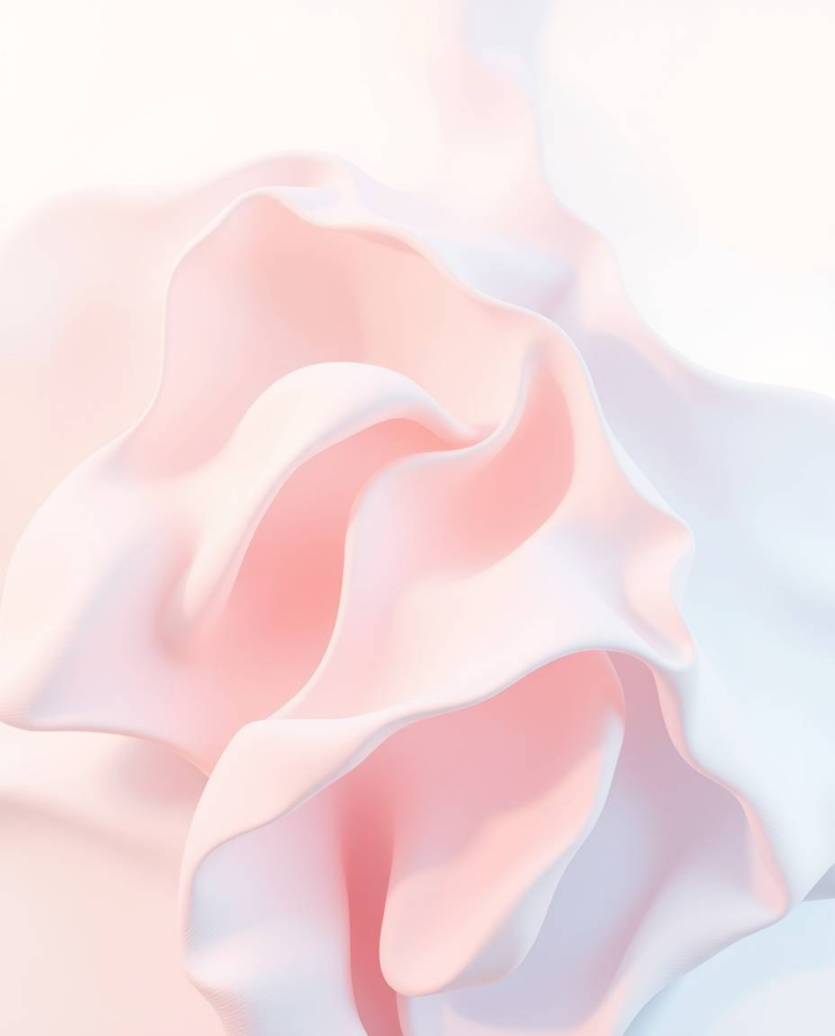 Explore the gentle and soothing atmosphere of soft pastel colors and loose painterly strokes in this 3D illustration. Witness
