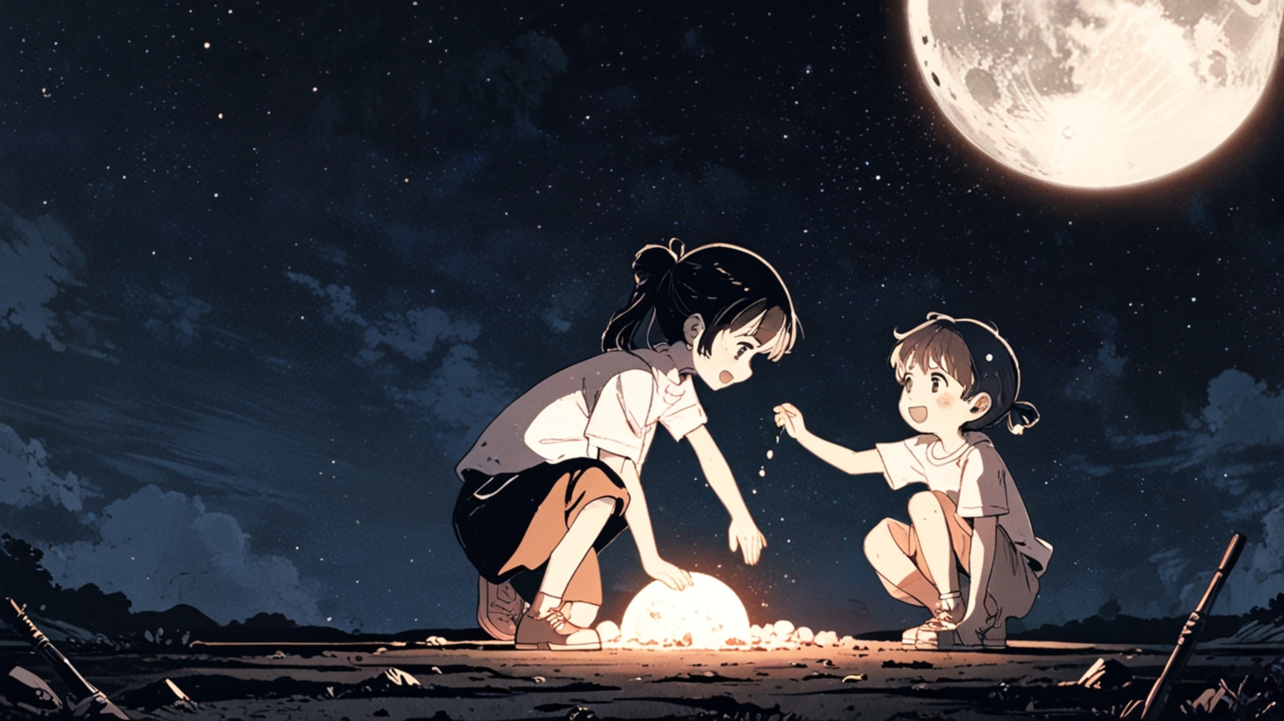 Embark on a celestial journey in this breathtaking, Pixar-style anime that tells the story of a kid's profound friendship wit