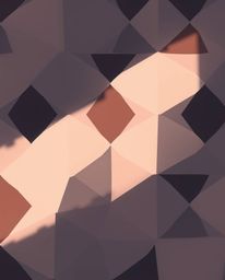 Immerse yourself in the enchanting world of Isekai with our geometric pattern wallpaper, featuring soft pastel gradients and 