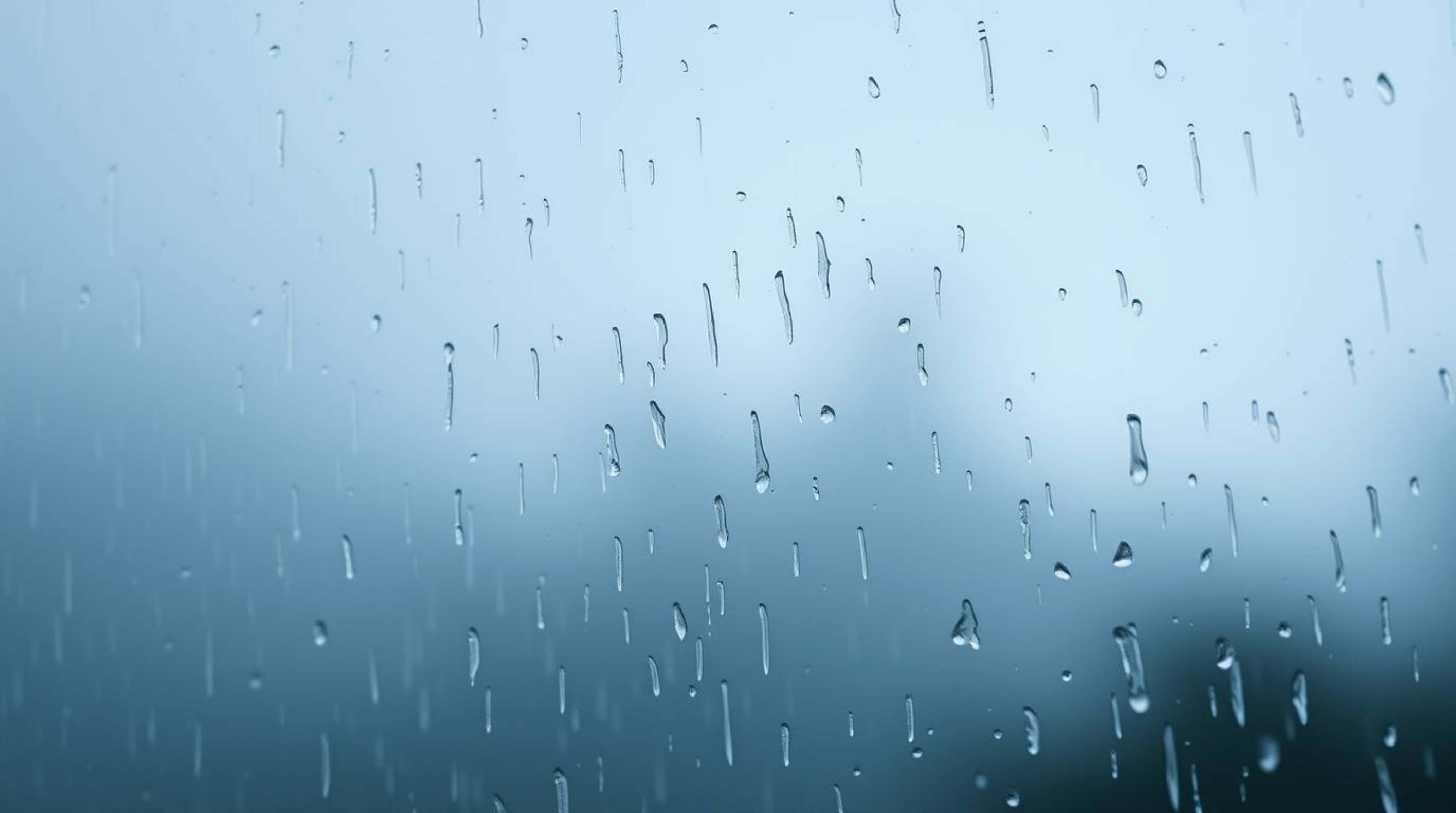 This collection showcases tight close-up shots of wet rainy scenes, rendered with an abstract gradient background and a subtl