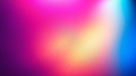 Explore a surreal infrared image showcasing an iridescent gradient texture across a metallic surface. The vibrant color shift