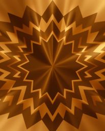 This stunning black and white image features a geometric pattern optical illusion in a retro style, enhanced with volumetric 