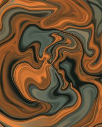 Experience the mesmerizing bird's eye view of 3D fluid shapes seamlessly morphing in an endless loop from a top-down perspect
