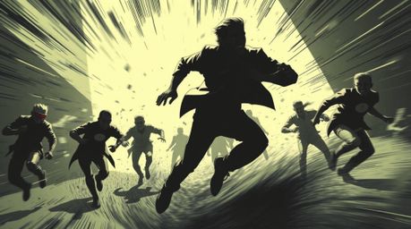 Explore dynamic chase scenes brought to life with exaggerated squash and stretch animation techniques, artistic lighting that