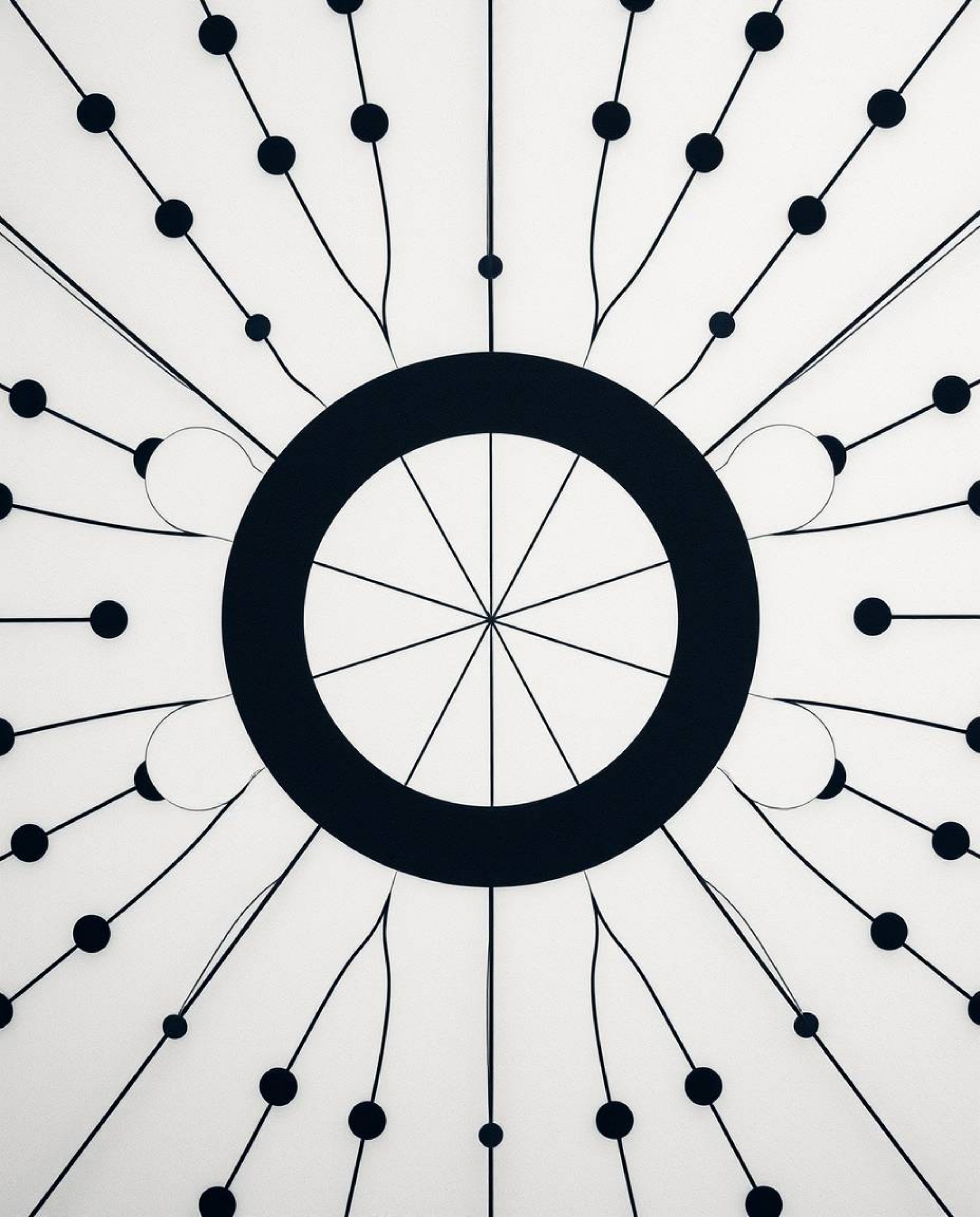 Discover stunning high-resolution overhead bird’s eye view stock photos showcasing a minimalist geometric pattern of circles 
