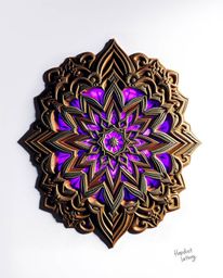 Explore the beauty of Islamic geometric stone carving, rendered in a traditional tattoo art print style.  The designs boast i
