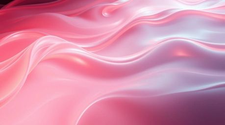 Experience a captivating digital painting showcasing neon gradient textures gracefully flowing across a liquid surface. This 