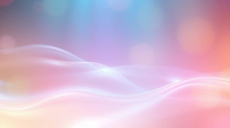 Experience a soft and dreamy atmosphere with vibrant colors and bright lens flares. This image showcases a fluid abstract wav