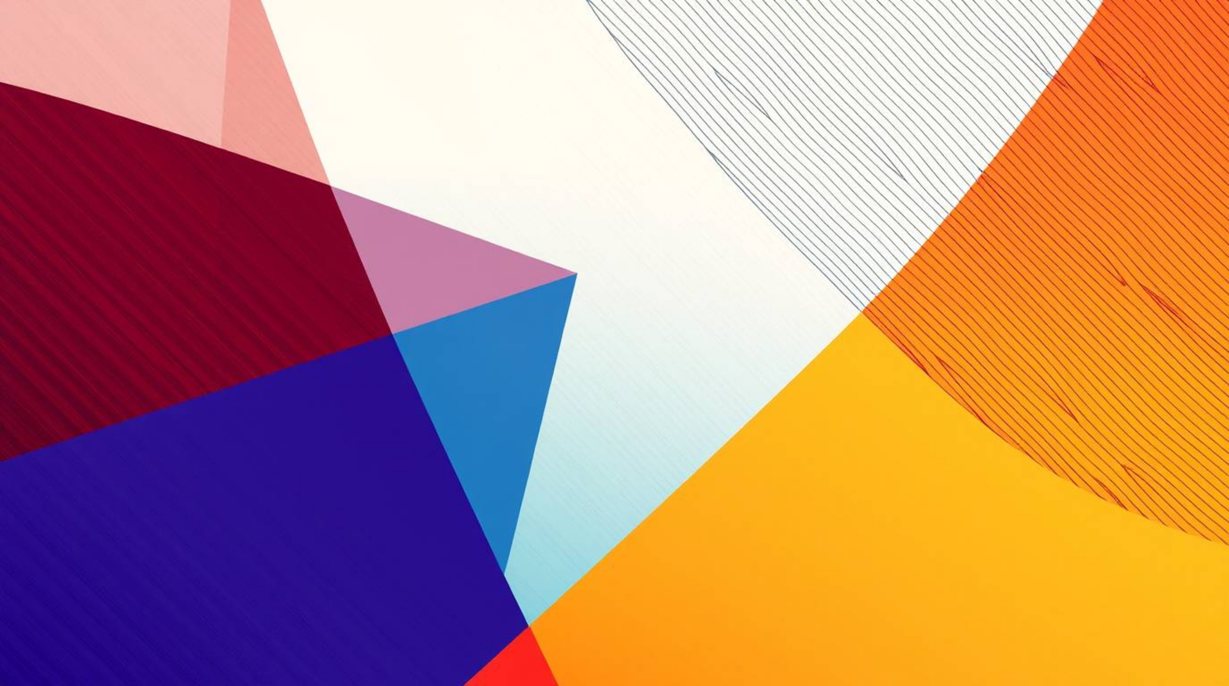 This abstract poster design features a striking gradient mesh pattern with a distinct split, creating a modern and visually i