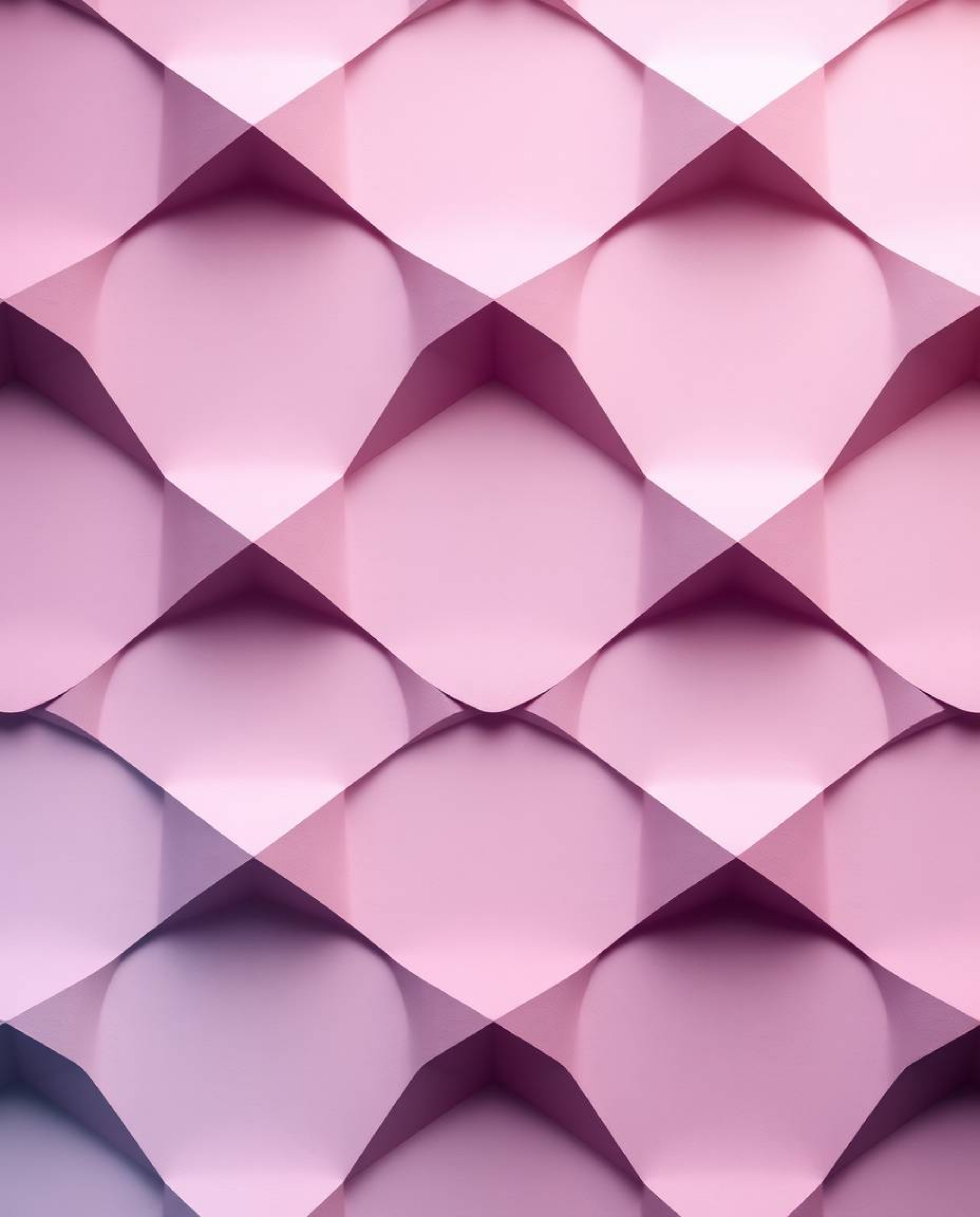 Explore a collection of geometric pattern wallpapers featuring soft pastel gradients and a modern design aesthetic. This wall