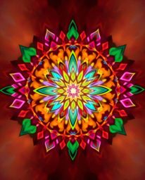 Discover stunning high-resolution images of geometric floral mandalas.  These intricate designs feature vibrant colors, symme