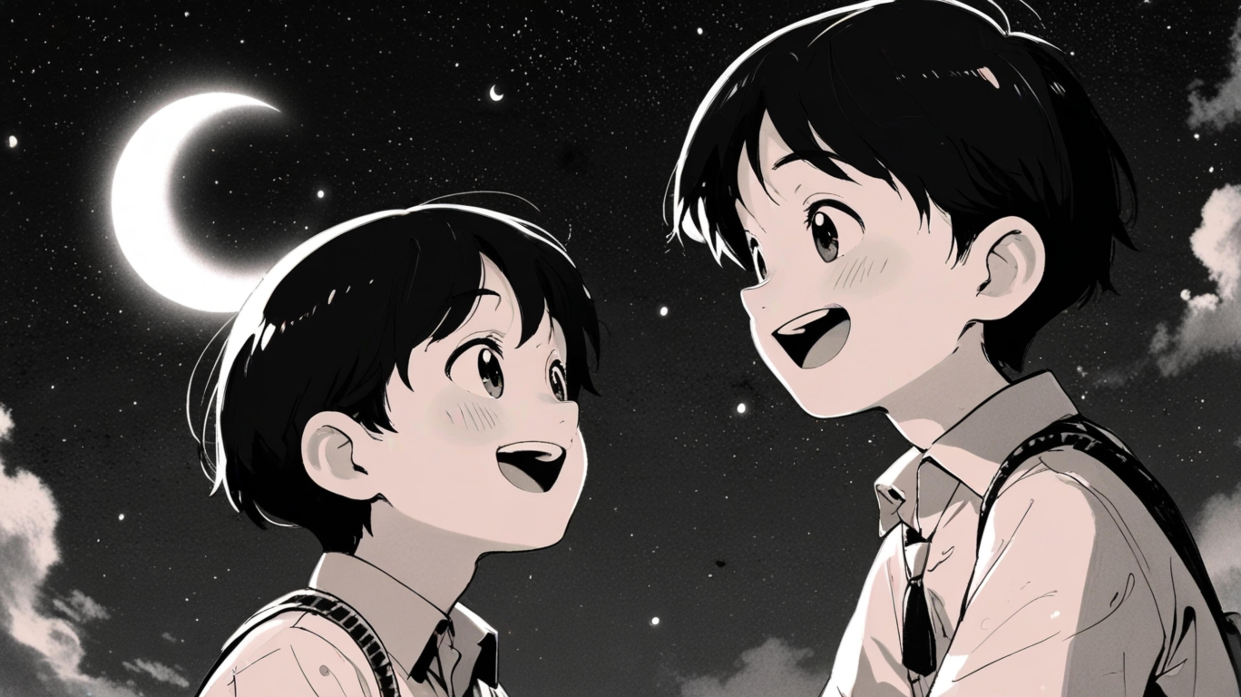 Immerse yourself in a charming, Pixar-style anime that tells the heartwarming story of a kid's incredible friendship with the