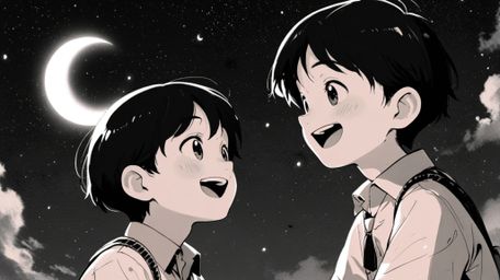 Immerse yourself in a charming, Pixar-style anime that tells the heartwarming story of a kid's incredible friendship with the