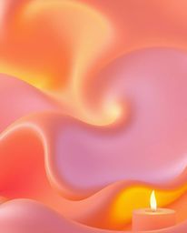 Experience the mesmerizing flow state with this endless loop animation featuring smooth gradient transitions of warm 3D fluid