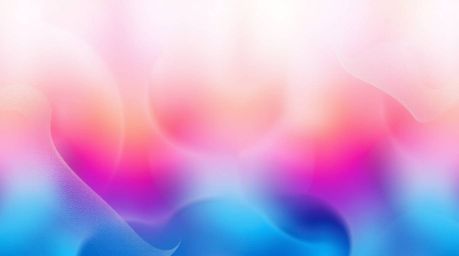 Explore a captivating abstract poster design featuring a gradient mesh pattern that evokes a modern and ethereal spiritual vi