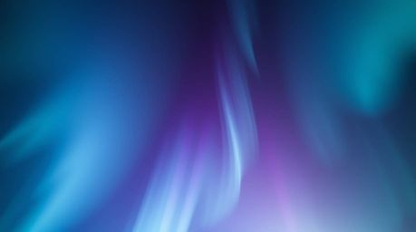 A captivating low-angle art photograph showcases a mesmerizing gradient texture inspired by the aurora borealis and the vibra