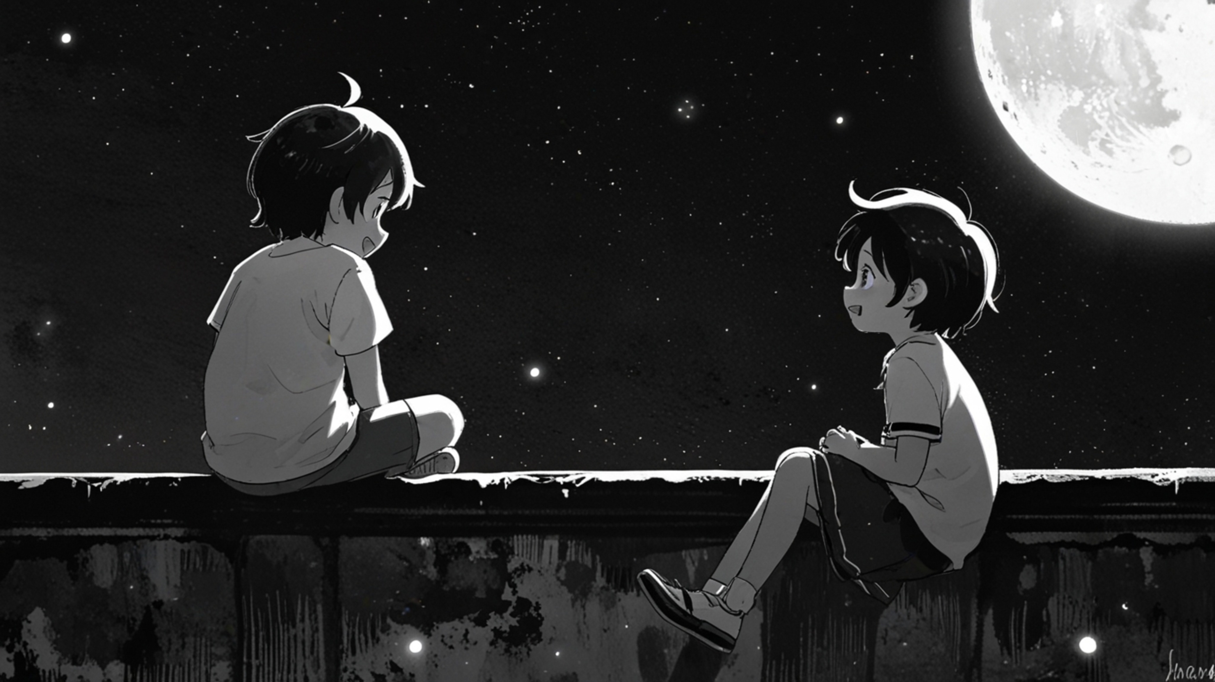 Embark on a heartwarming journey with this visually stunning, Pixar-style anime about a kid's profound friendship with the mo