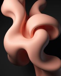 Explore the mesmerizing world of fluid shapes in this collection of moody 3D illustrations. Witness the captivating dance of 