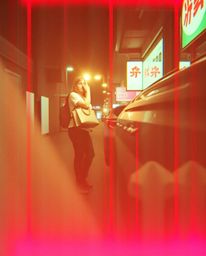 Explore the captivating intersection of candid street photography, ethereal spiritual vibes, and the disruptive beauty of TV 