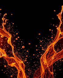 Explore the captivating world of artistic photography where warm golden glows meet dynamic, colorful splashes against a deep 