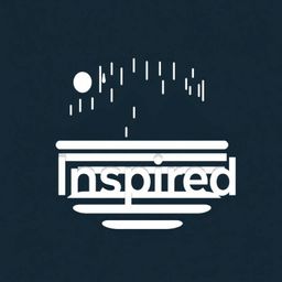 This logo design captures a wet, rainy atmosphere through the use of geometric shapes and clean lines. The design emphasizes 