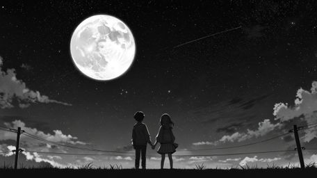 Experience the enchanting tale of a kid who shares a unique and magical friendship with the moon. This heartwarming anime, pr