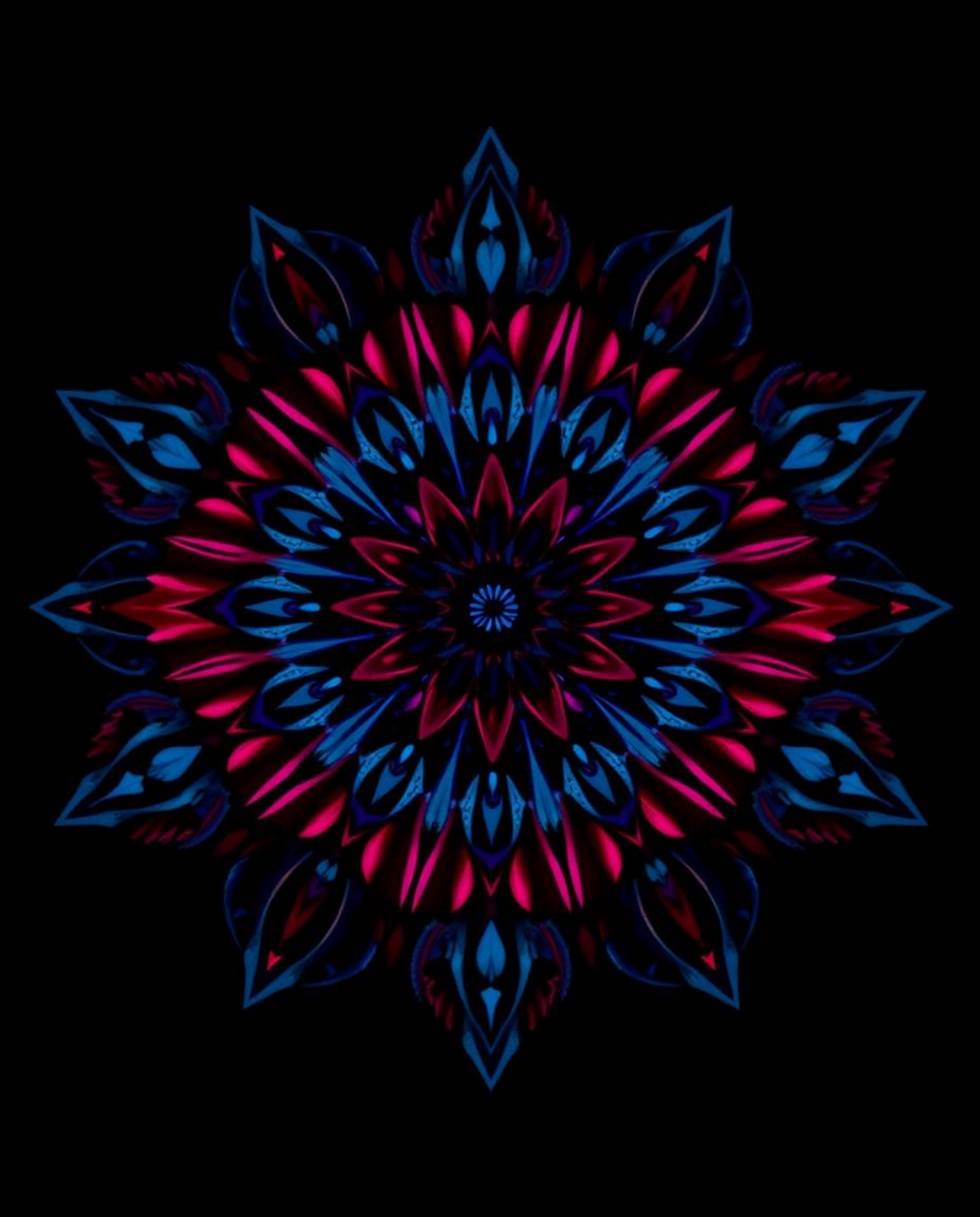 Explore a stunning geometric floral mandala featuring vibrant colors, symmetric design, and a sophisticated aesthetic. Rich b