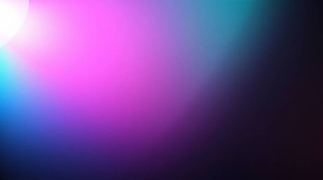 High contrast, low-key lighting illuminates an iridescent gradient texture on a metallic surface, creating vibrant color shif