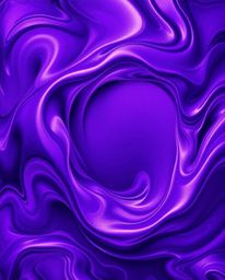 Explore a mesmerizing 3D illustration featuring deep ultraviolet hues and fluid shapes seamlessly morphing into each other in