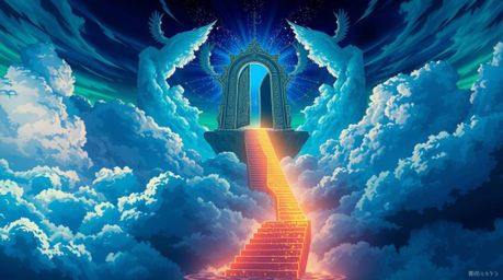 Immerse yourself in an Isekai anime style depiction featuring a cool and intense dramatic lighting with high contrast blues, 