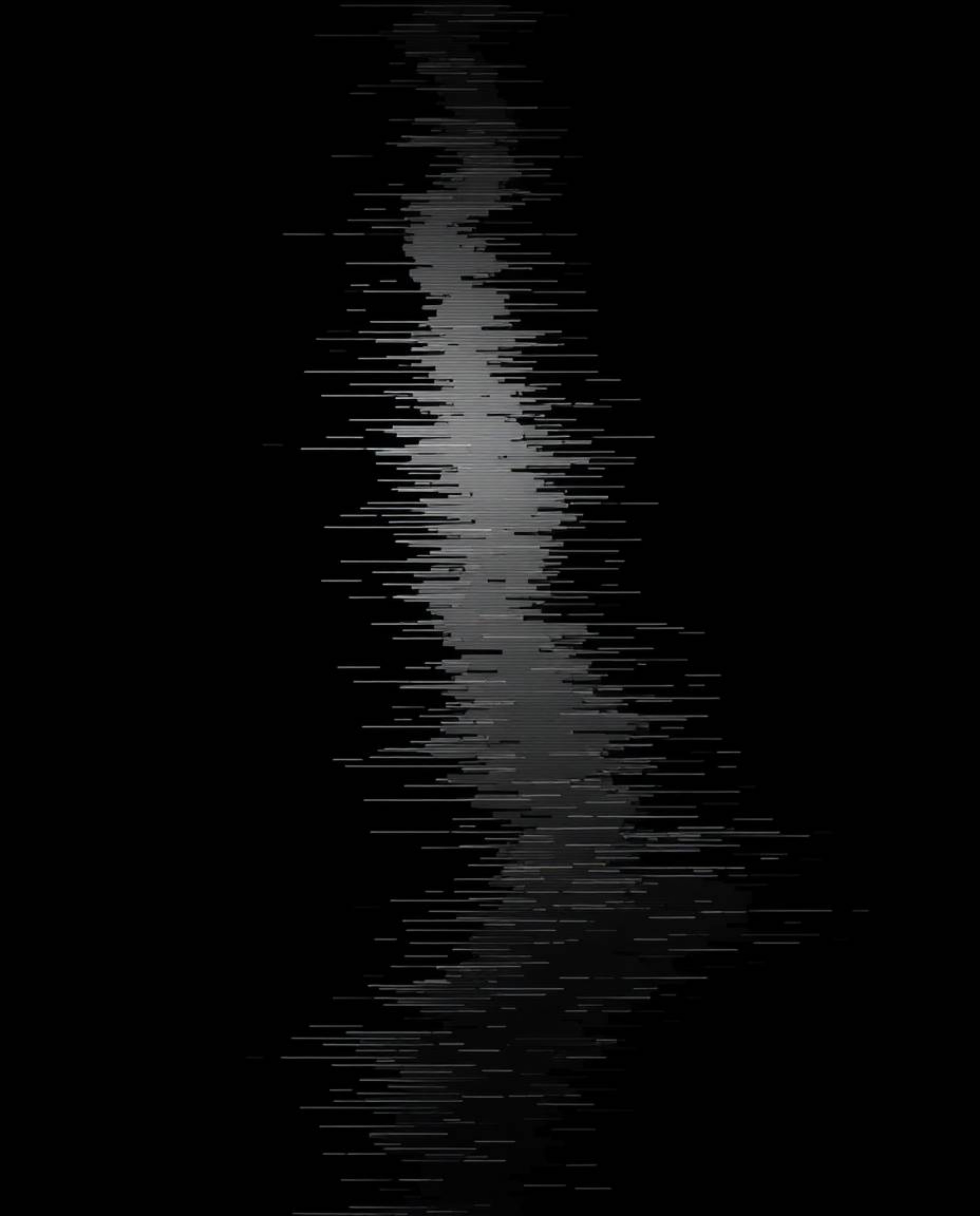 Explore a captivating digital glitch landscape characterized by deep shadows and dramatic effects. This high-contrast, low-ke