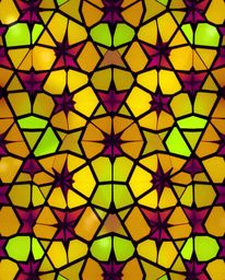 This stunning high-resolution stock photo features a seamless geometric pattern composed of hexagons and triangles, illuminat