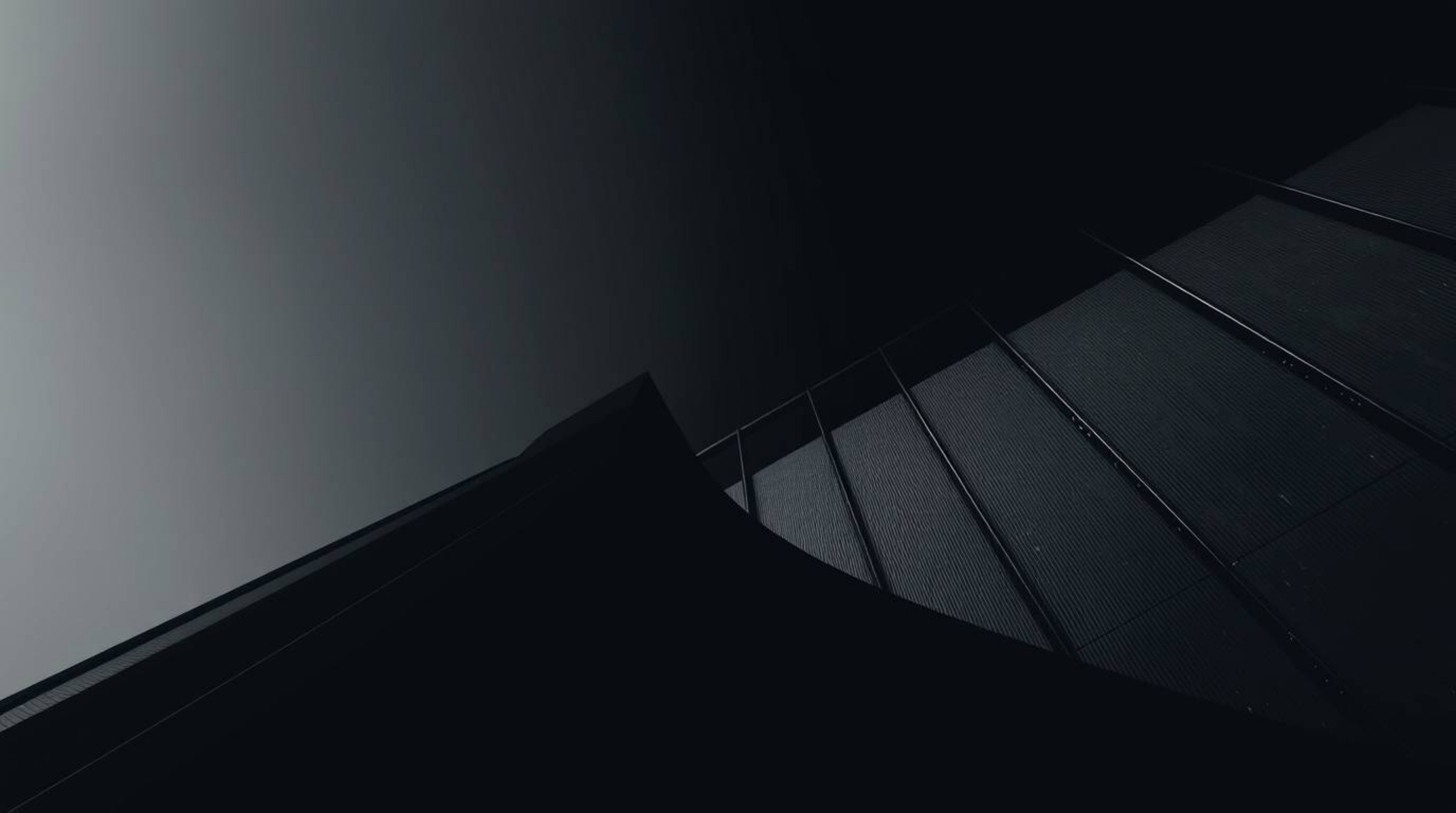 This abstract poster design showcases a high-contrast, low-key architectural photography style.  The gradient mesh pattern cr