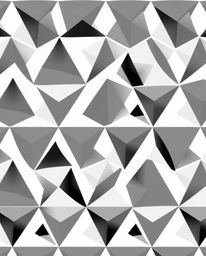 Explore a timeless and elegant aesthetic with classic black and white imagery featuring a seamless geometric pattern of hexag
